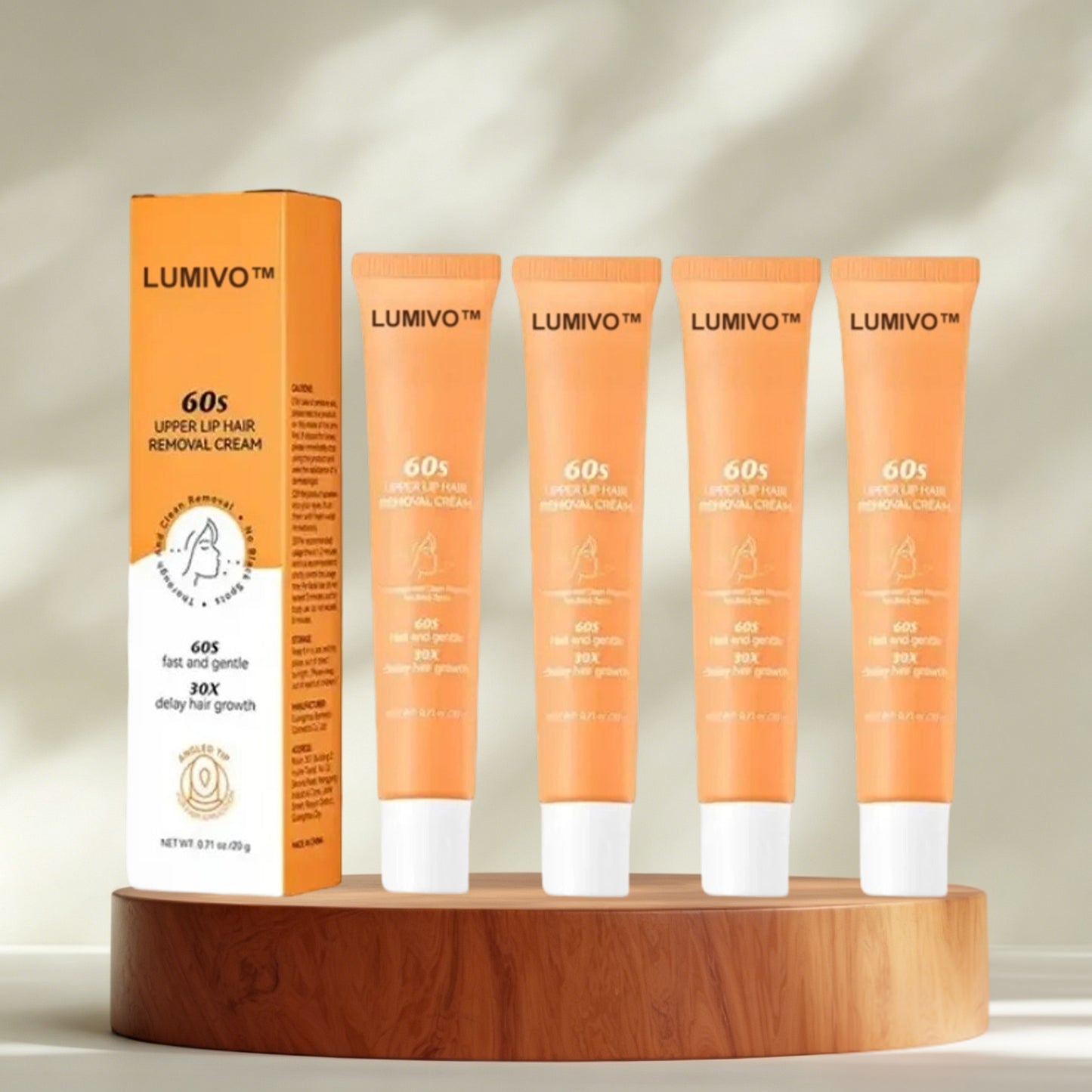 🚀LUMIVO™ | Stop 97% of hormonal hair growth at the root in just 4 days!