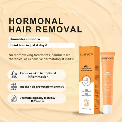 🚀LUMIVO™ | Stop 97% of hormonal hair growth at the root in just 4 days!