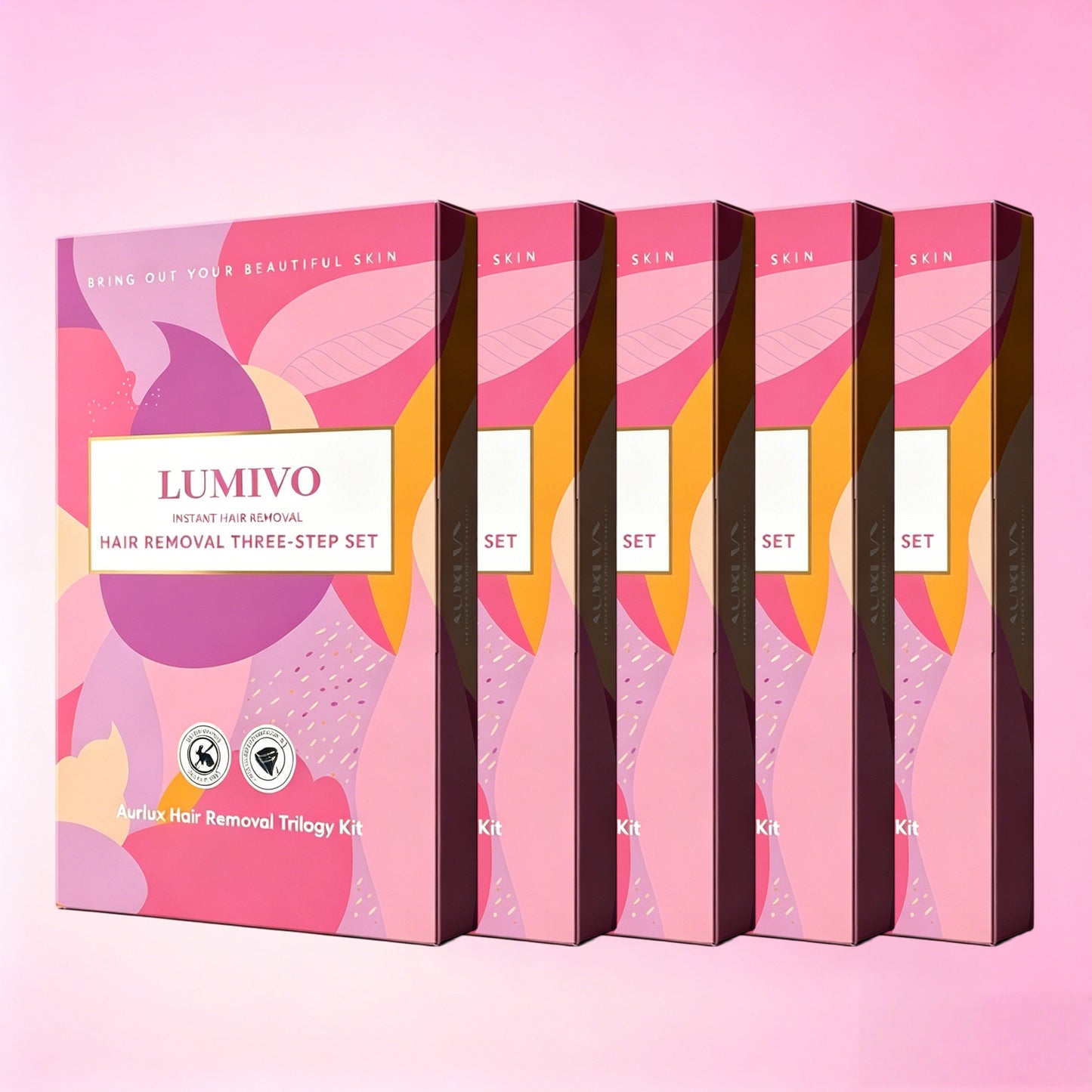 Stop the Cycle of Unwanted Hair Regrowth ✨ Smooth Skin Made Simple （Hair Removal Trilogy Kit）