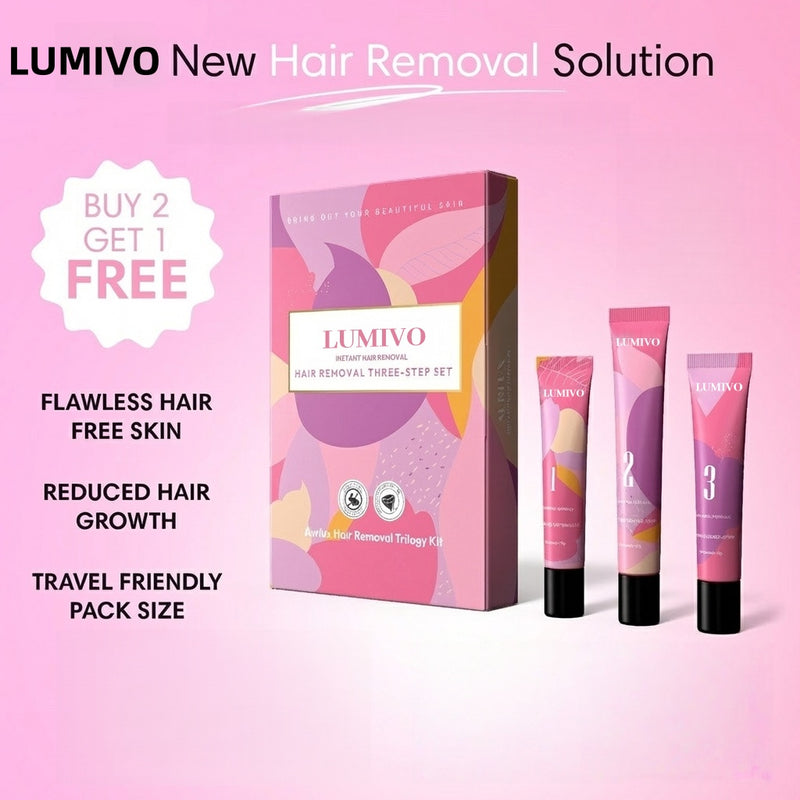 LUMIVO Hair Removal Trilogy Kit