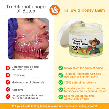 👨‍⚕️Clinically tested collagen repair system 🎁Tallow & Honey Balm- Last Day Promotion 70% OFF