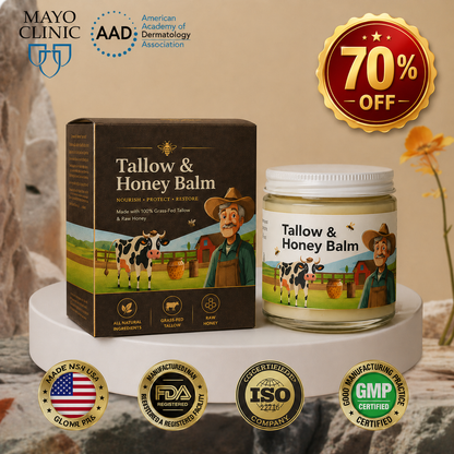 👨‍⚕️Clinically tested collagen repair system 🎁Tallow & Honey Balm- Last Day Promotion 70% OFF