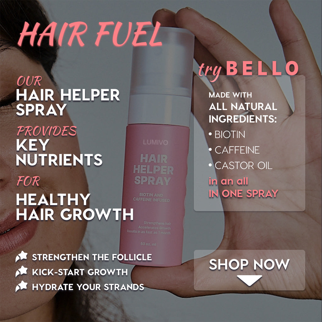 LUMIVO™ Hair Growth Spray 🌿 | Thicker, Stronger, Fuller Hair
