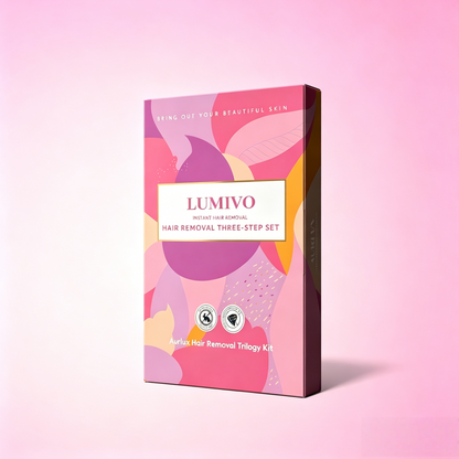 Stop the Cycle of Unwanted Hair Regrowth ✨ Smooth Skin Made Simple （Hair Removal Trilogy Kit）