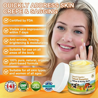 👨‍⚕️Clinically tested collagen repair system 🎁Tallow & Honey Balm- Last Day Promotion 70% OFF